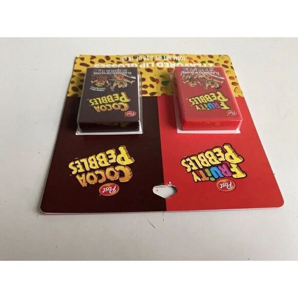 2 Pack Taste Beauty Post Fruity And Cocoa Pebbles Flavored Lip Balm Gloss NEW - Picture 7 of 11